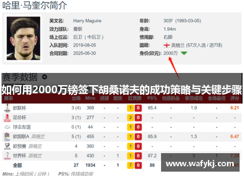 如何用2000万镑签下胡桑诺夫的成功策略与关键步骤